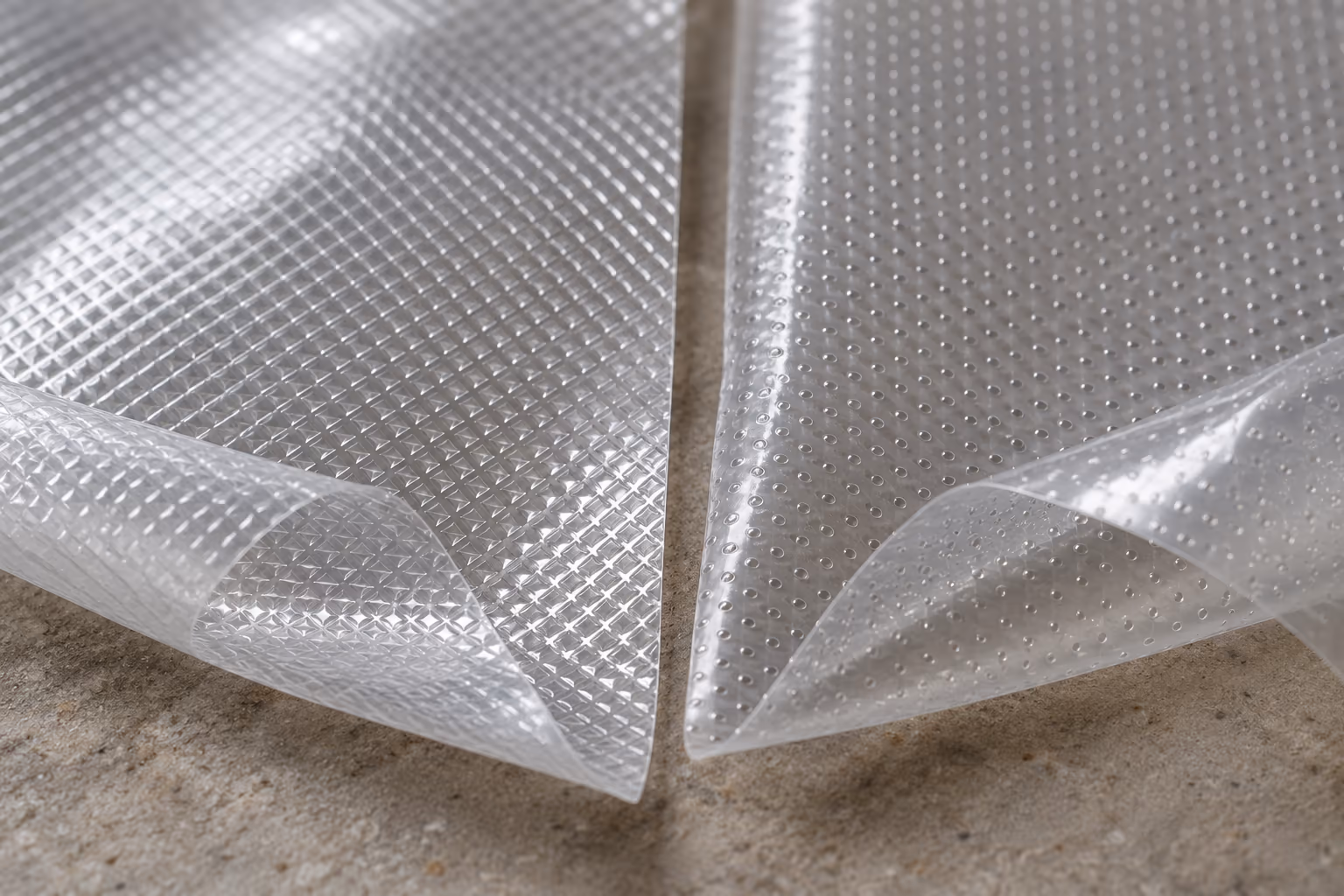 Diamond Pattern vs Dotted Pattern Vacuum Bags